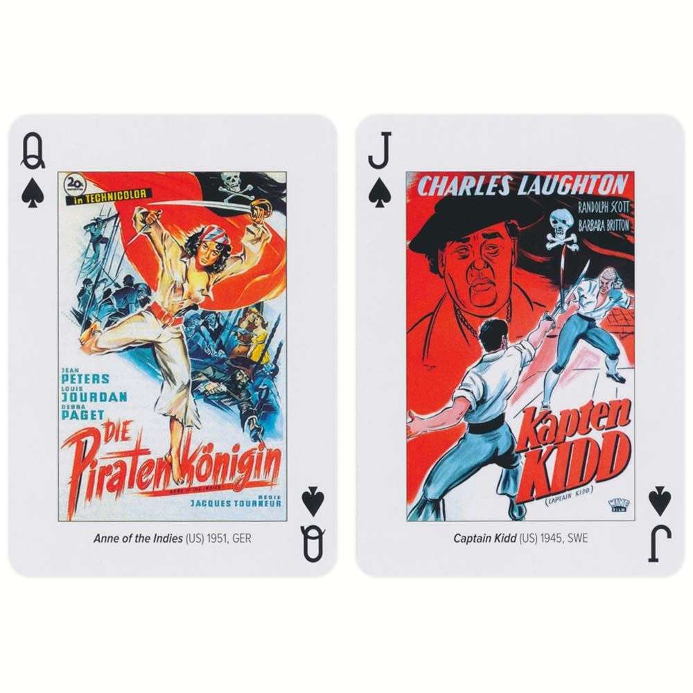 PlayingCardDecks.com-Pirate Movie Playing Cards Piatnik