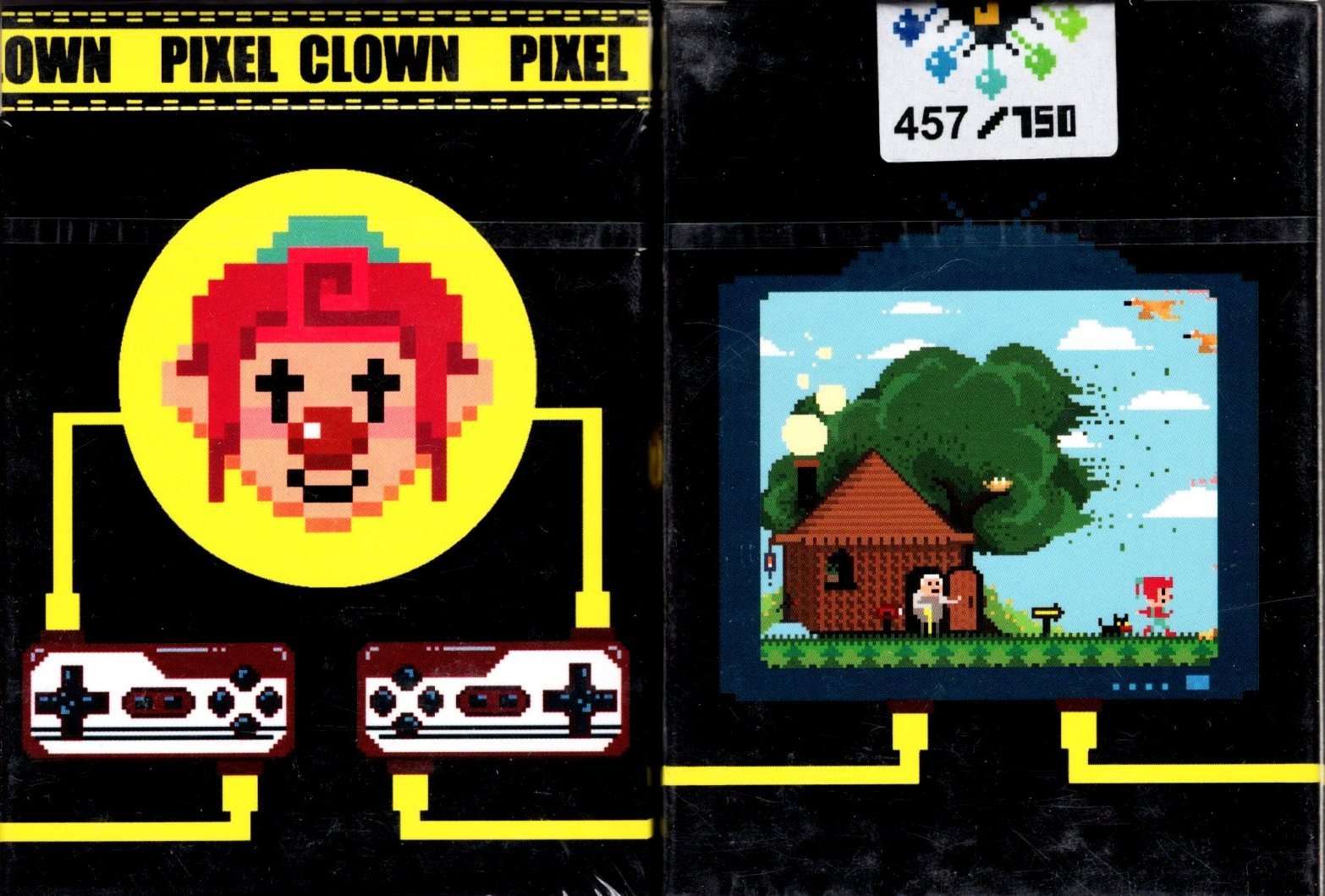 PlayingCardDecks.com-Pixel Clown Playing Cards
