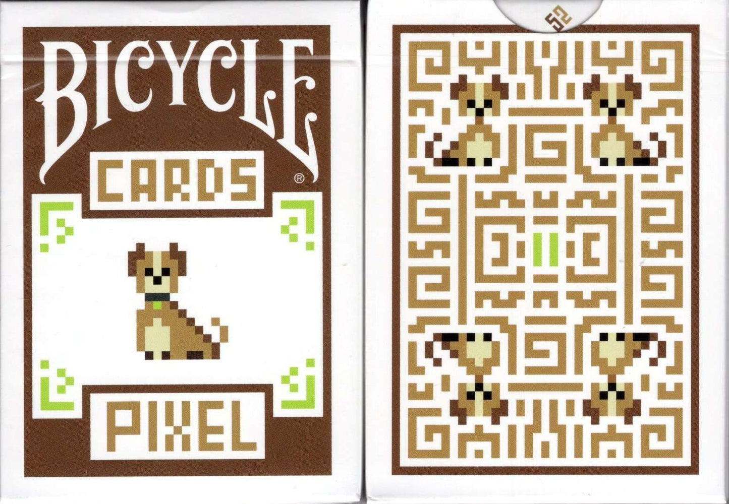 PlayingCardDecks.com-Pixel Dog Bicycle Playing Cards