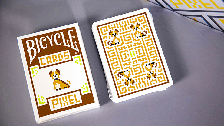 PlayingCardDecks.com-Pixel Dog Bicycle Playing Cards