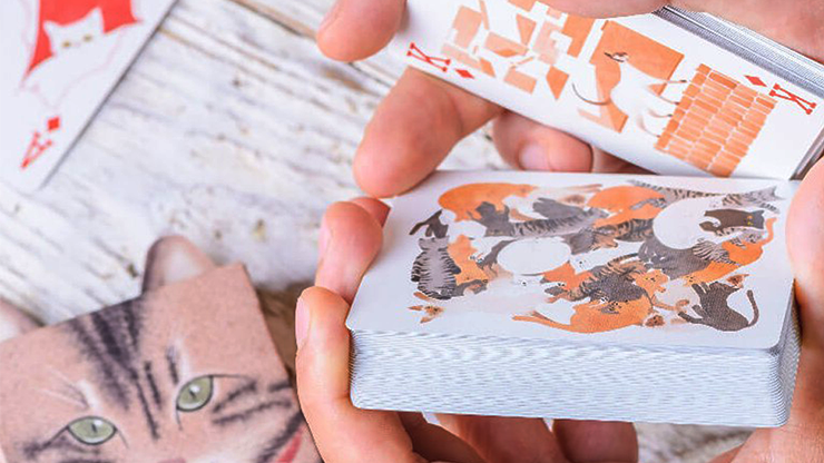 PlayingCardDecks.com-Playful Paws Cat Playing Cards WJPC