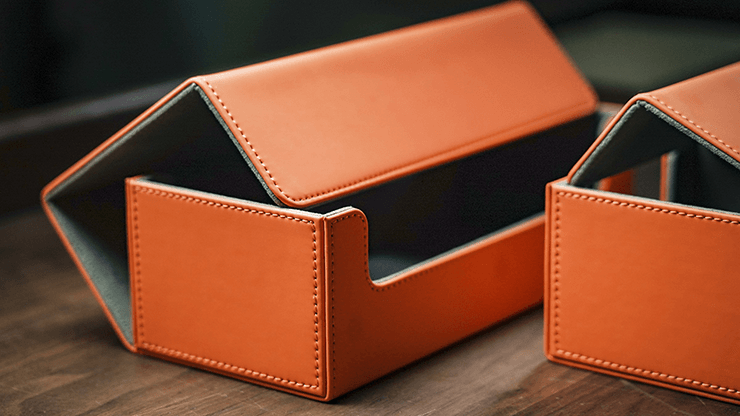 PlayingCardDecks.com-Playing Card Collection 12 Deck Box Orange