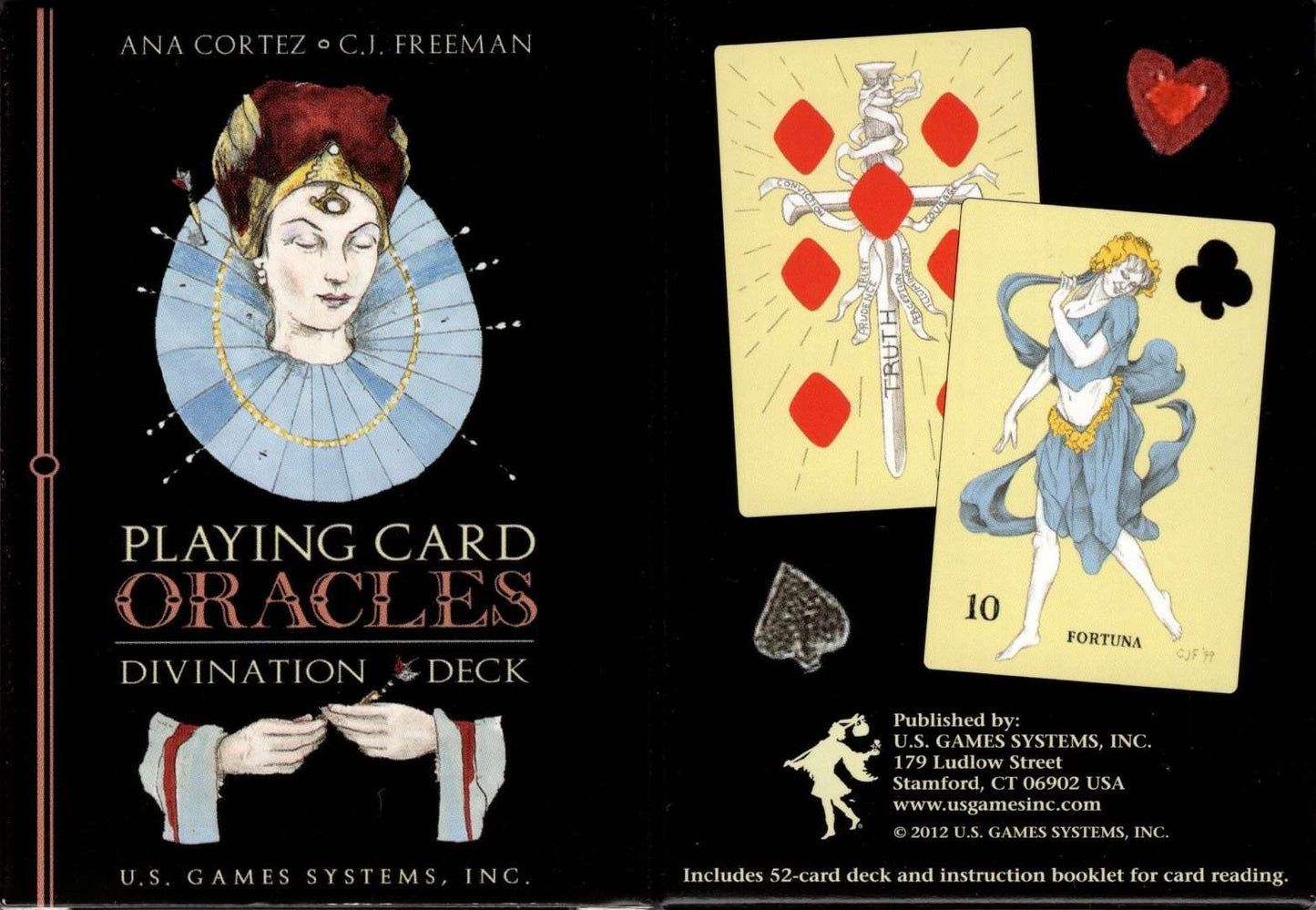 PlayingCardDecks.com-Playing Card Oracles Divination Deck USGS