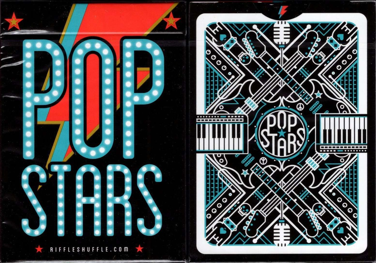PlayingCardDecks.com-Pop Stars Playing Cards USPCC