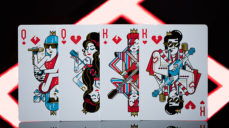 PlayingCardDecks.com-Pop Stars Playing Cards USPCC