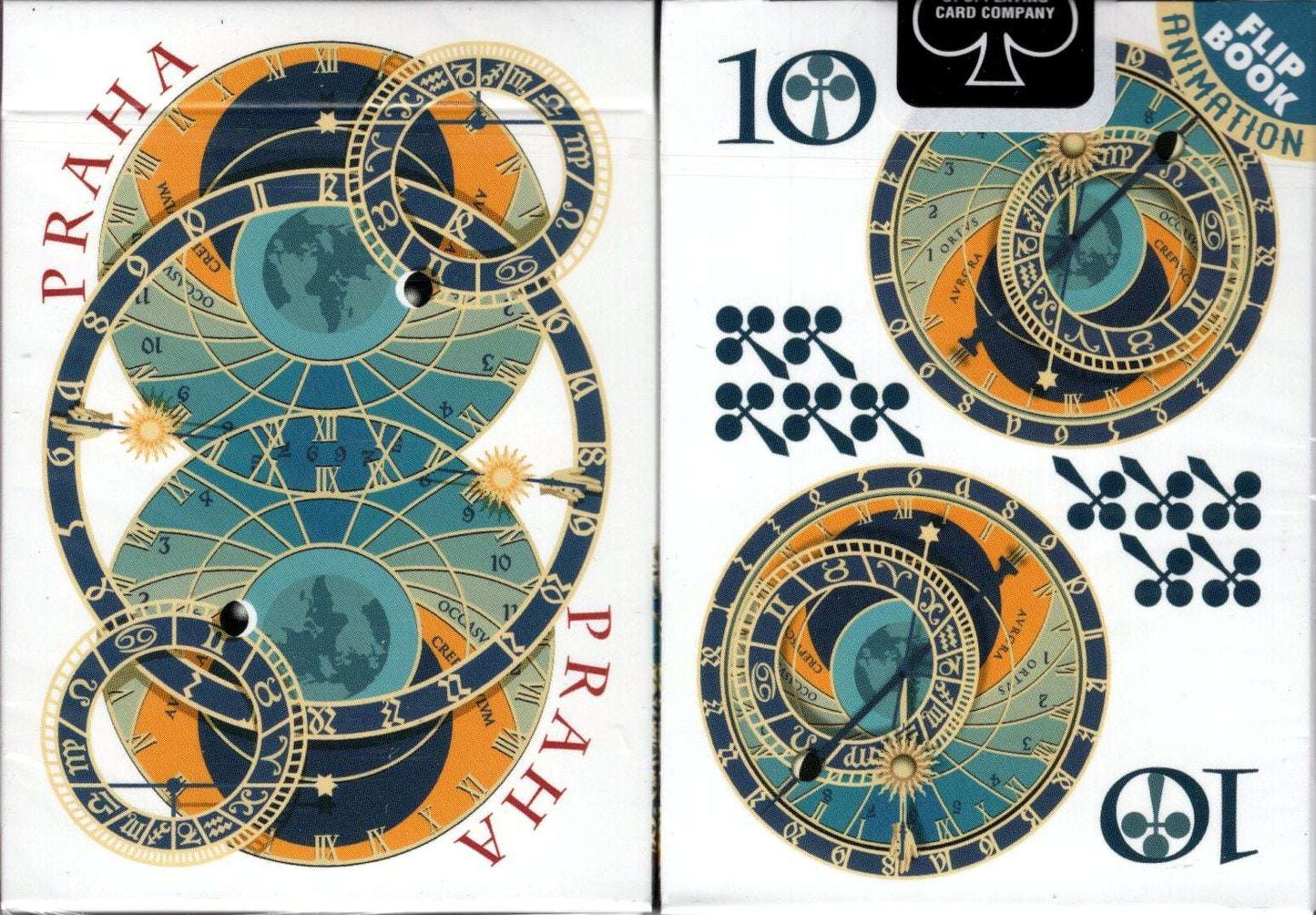 PlayingCardDecks.com-Praha Celestial Clock Playing Cards USPCC