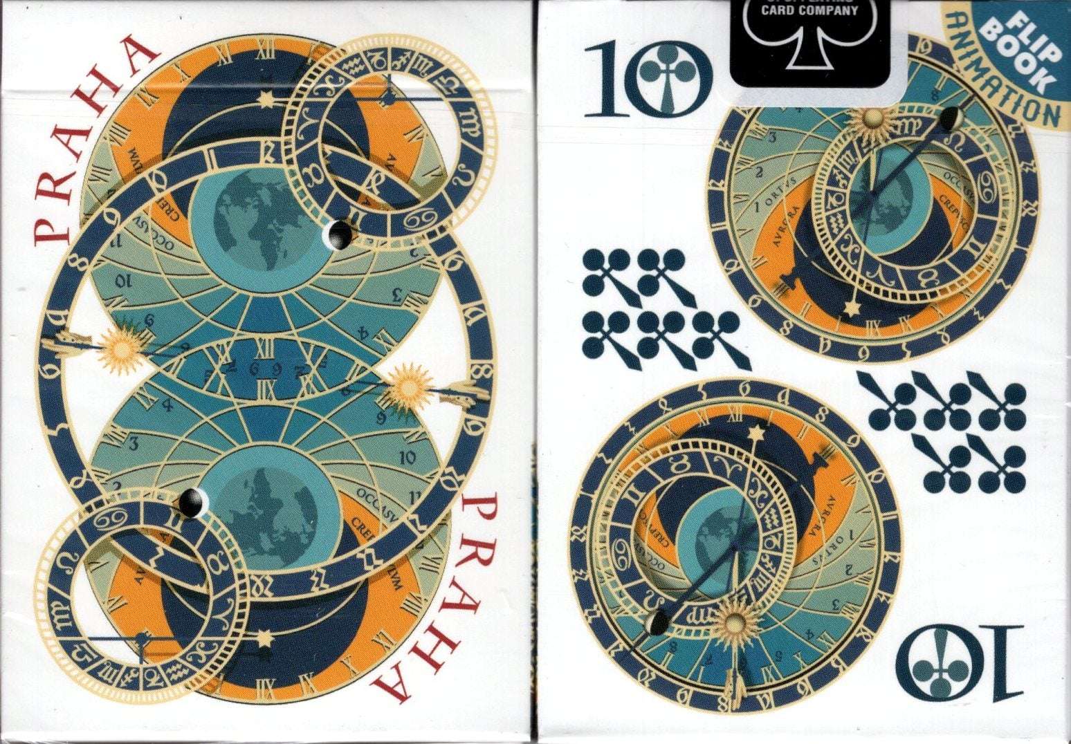 PlayingCardDecks.com-Praha Celestial Clock Playing Cards USPCC