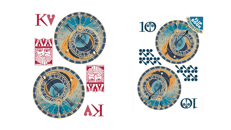 PlayingCardDecks.com-Praha Celestial Clock Playing Cards USPCC