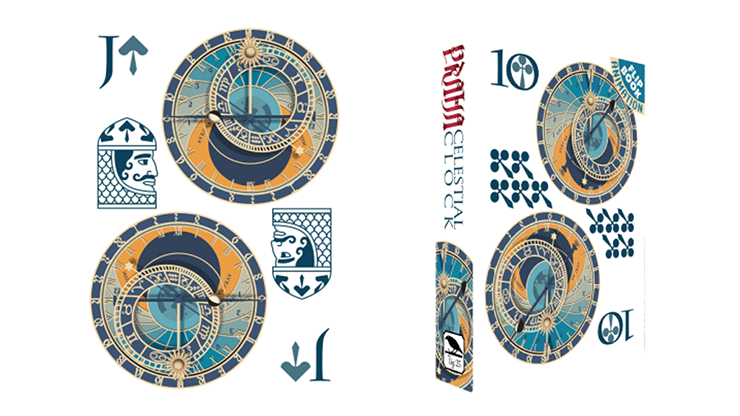 PlayingCardDecks.com-Praha Celestial Clock Playing Cards USPCC