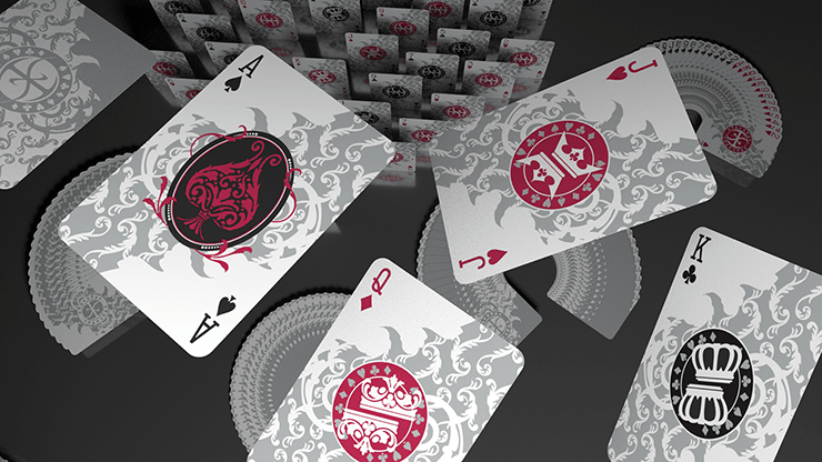 PlayingCardDecks.com-Pro XCM Ghost Playing Cards USPCC