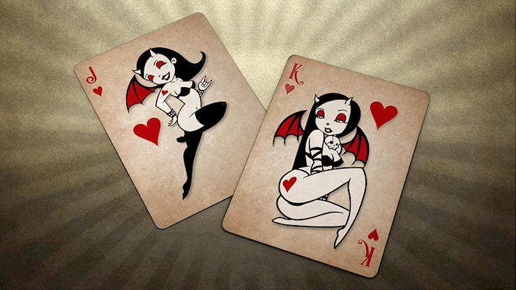 PlayingCardDecks.com-Professor Tate's Travelling Road Show Vintage Playing Cards USPCC