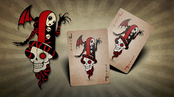PlayingCardDecks.com-Professor Tate's Travelling Road Show Vintage Playing Cards USPCC