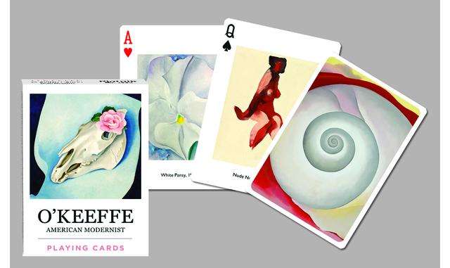 PlayingCardDecks.com-O'Keeffe American Modernist Playing Cards Piatnik