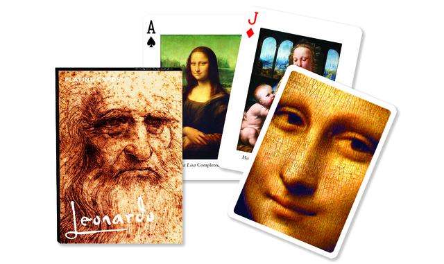 PlayingCardDecks.com-Leonardo Da Vinci Playing Cards Piatnik