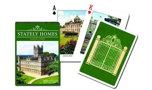 PlayingCardDecks.com-Stately Homes Playing Cards Piatnik