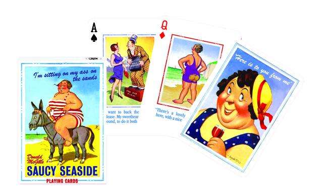 PlayingCardDecks.com-Saucy Seaside Playing Cards Piatnik