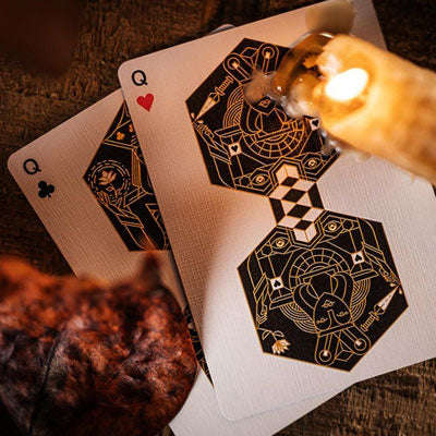 PlayingCardDecks.com-Queen Bee Reloads (No Box) Playing Cards Cartamundi