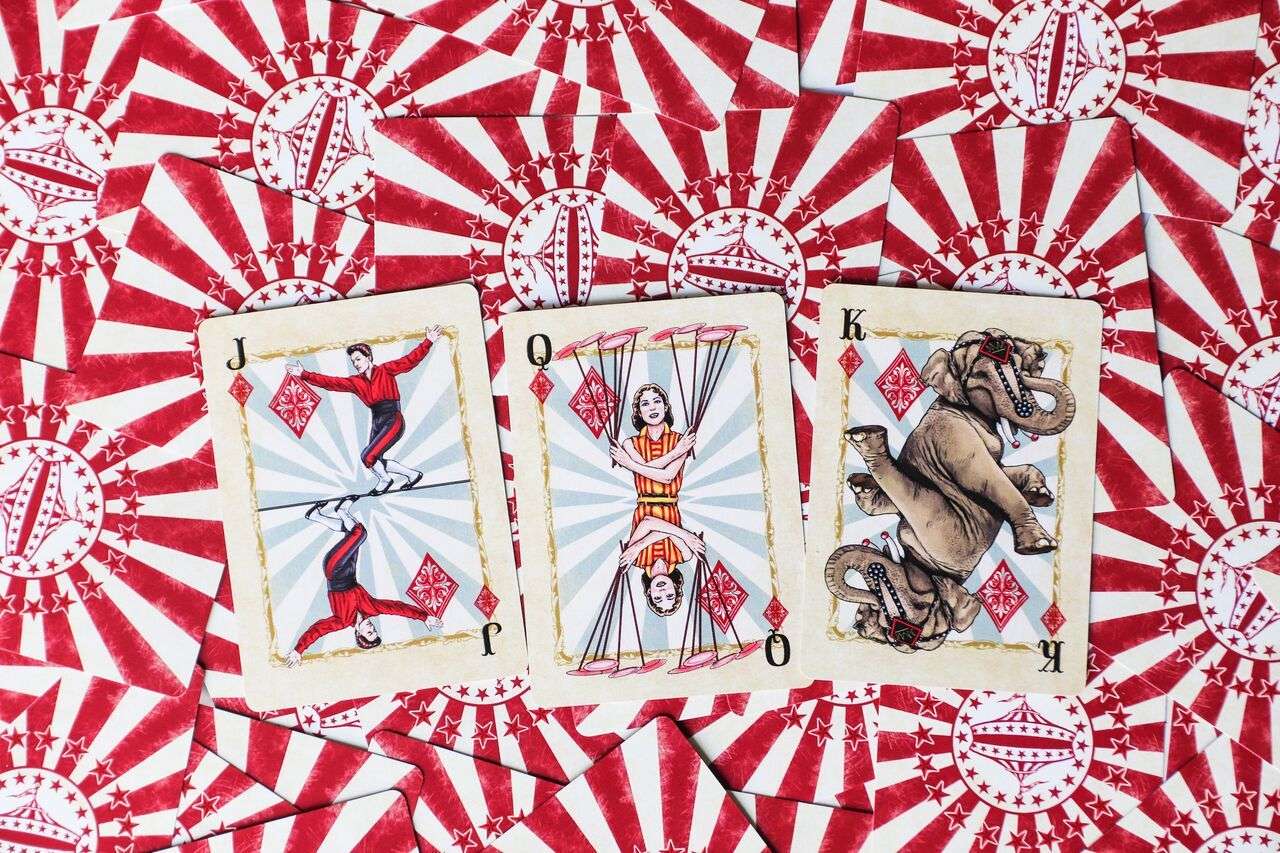 PlayingCardDecks.com-Circus Nostalgic Playing Cards USPCC