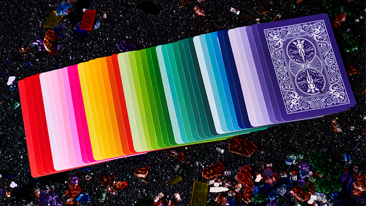 PlayingCardDecks.com-Rainbow Bicycle Playing Cards