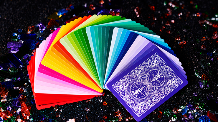 PlayingCardDecks.com-Rainbow Bicycle Playing Cards
