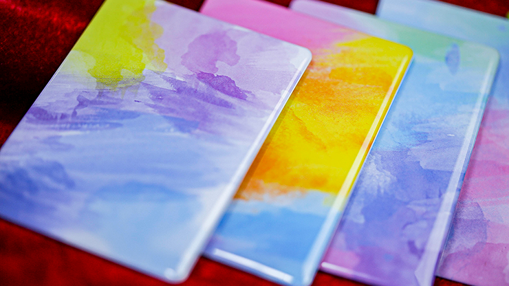 PlayingCardDecks.com-Rainbow Jelly Cardistry Trainers