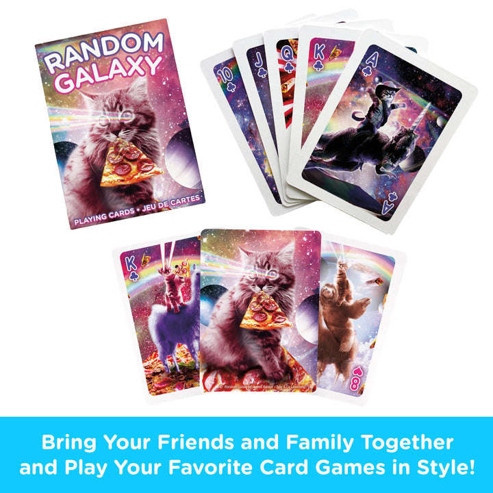 PlayingCardDecks.com-Random Galaxy Playing Cards Aquarius