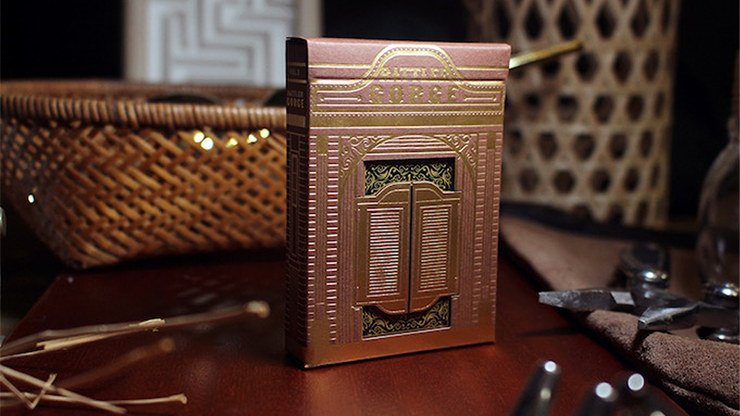 PlayingCardDecks.com-Rattler Gorge Desert Dust Gilded Playing Cards Cartamundi