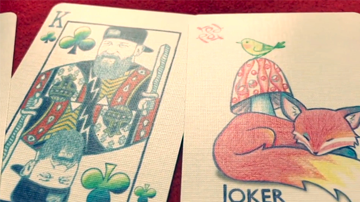PlayingCardDecks.com-Red Fox v1.0 Marked Playing Cards USPCC