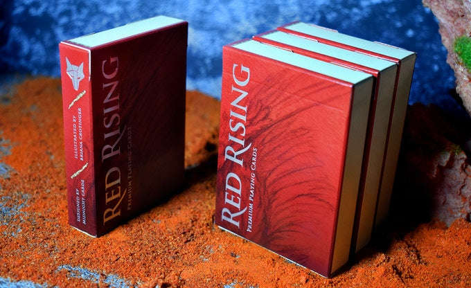 PlayingCardDecks.com-Red Rising Playing Cards LPCC