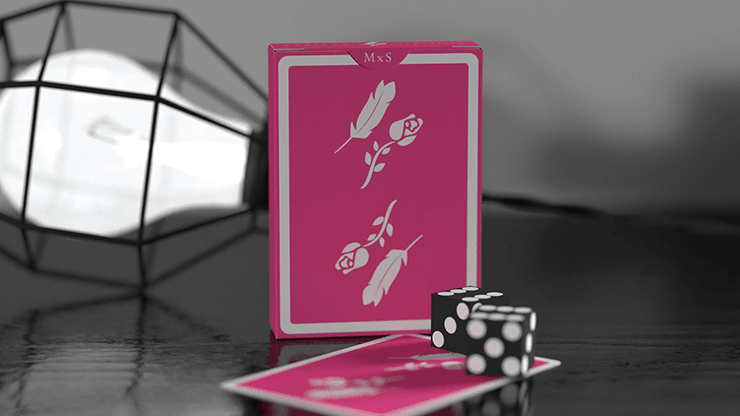 PlayingCardDecks.com-Remedies Pink Playing Cards USPCC