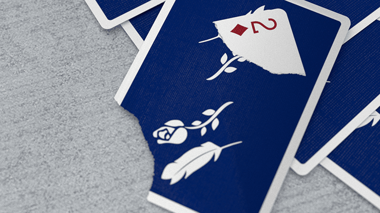PlayingCardDecks.com-Remedies Royal Blue Playing Cards USPCC