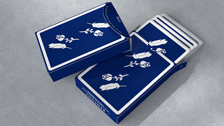 PlayingCardDecks.com-Remedies Royal Blue Playing Cards USPCC