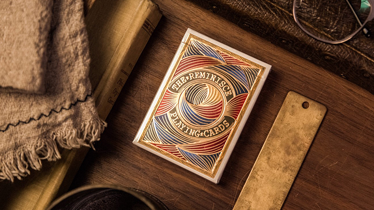 PlayingCardDecks.com-Reminisce Red Playing Cards TWPCC