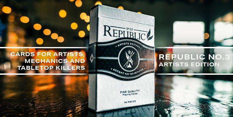 PlayingCardDecks.com-Republic No. 3 Artists Playing Cards Cartamundi