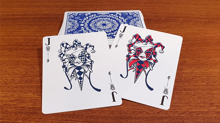 PlayingCardDecks.com-Resilience Blue Marked Playing Cards USPCC