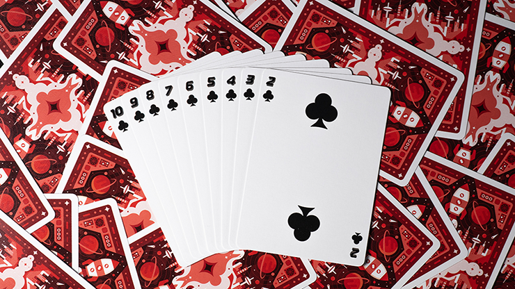 PlayingCardDecks.com-Retro Rocket Bicycle Playing Cards