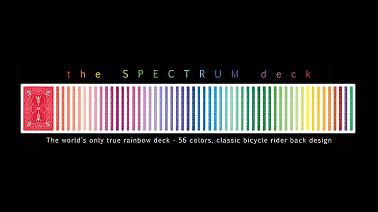 PlayingCardDecks.com-Rider Back Spectrum v2 Bicycle Playing Cards