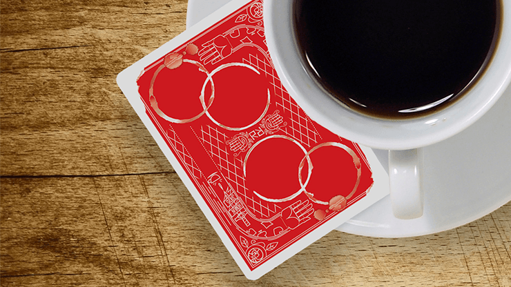PlayingCardDecks.com-Ristretto Tricky Roast Playing Cards Cartamundi