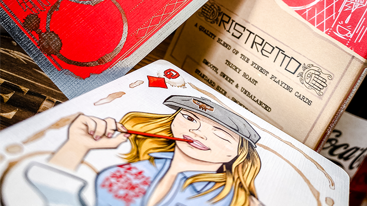 PlayingCardDecks.com-Ristretto Tricky Roast Playing Cards Cartamundi