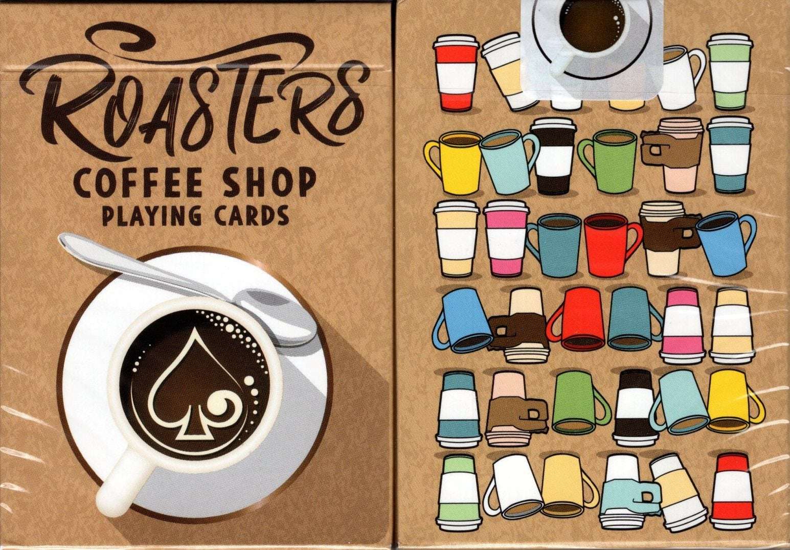 PlayingCardDecks.com-Roasters Coffee Shop Playing Cards USPCC