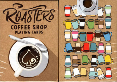 PlayingCardDecks.com-Roasters Coffee Shop Playing Cards USPCC