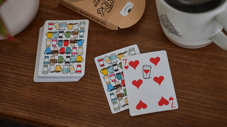 PlayingCardDecks.com-Roasters Coffee Shop Playing Cards USPCC