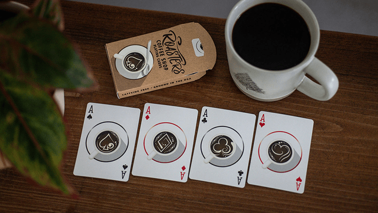 PlayingCardDecks.com-Roasters Coffee Shop Playing Cards USPCC