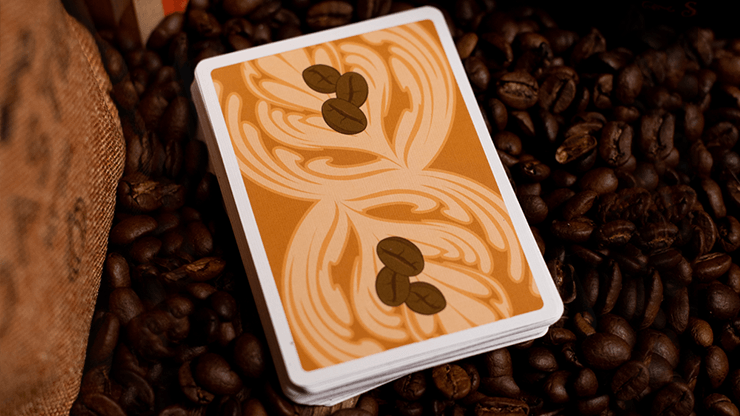 PlayingCardDecks.com-Roasters v2 Pumpkin Spice Playing Cards USPCC
