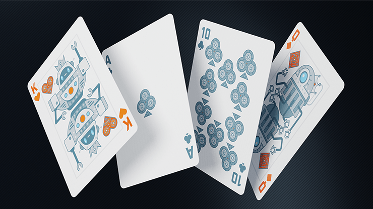 PlayingCardDecks.com-Robot Bicycle Playing Cards