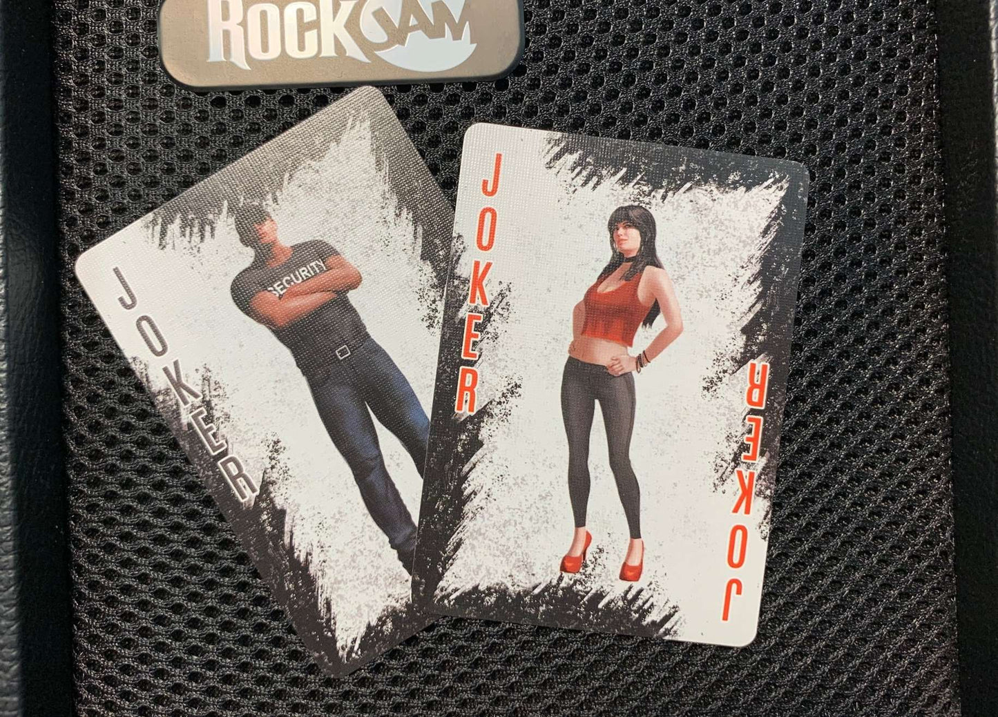 PlayingCardDecks.com-Rock & Roll Black Gilded Bicycle Playing Cards