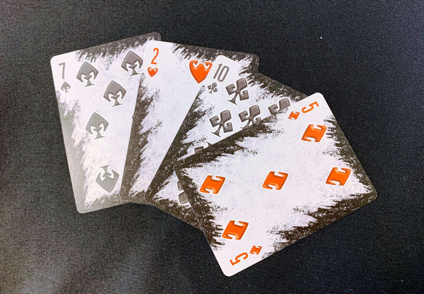 PlayingCardDecks.com-Rock & Roll Black Gilded Bicycle Playing Cards