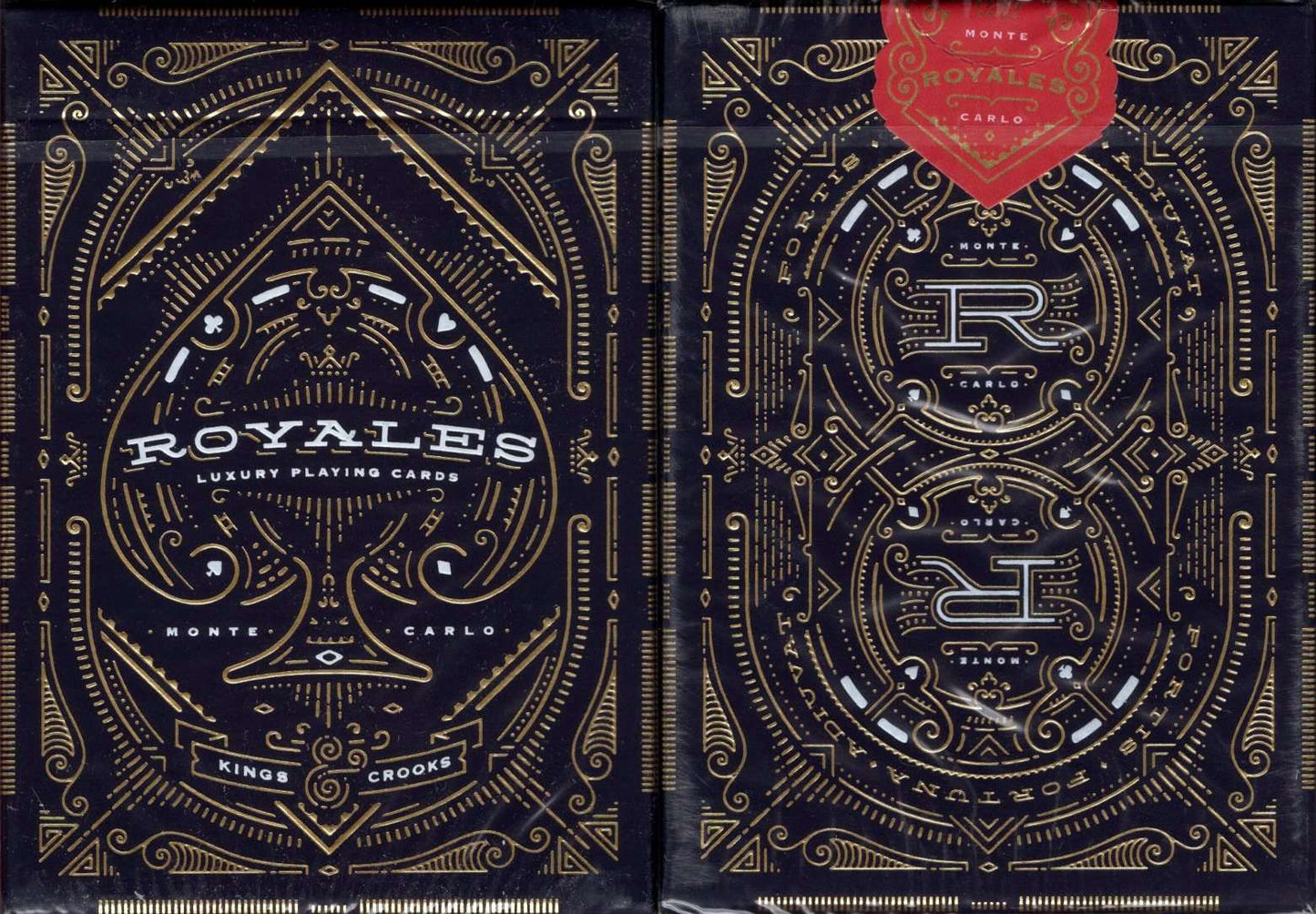 PlayingCardDecks.com-Royales Midnight Blue Playing Cards USPCC