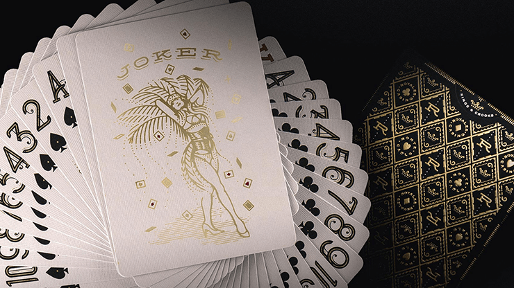 PlayingCardDecks.com-Royales Players Noir Marked Playing Cards USPCC