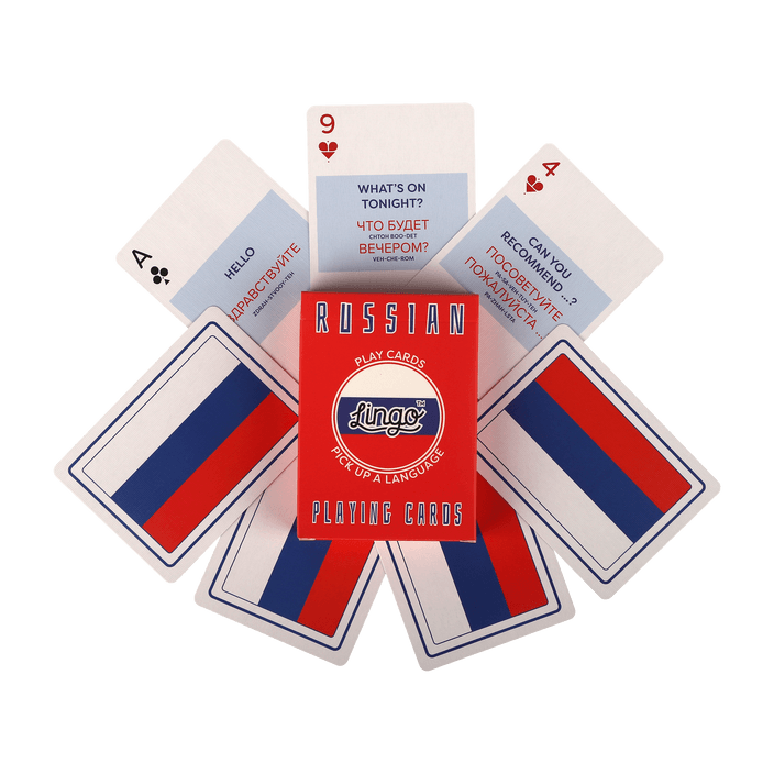 PlayingCardDecks.com-Russian Lingo Playing Cards